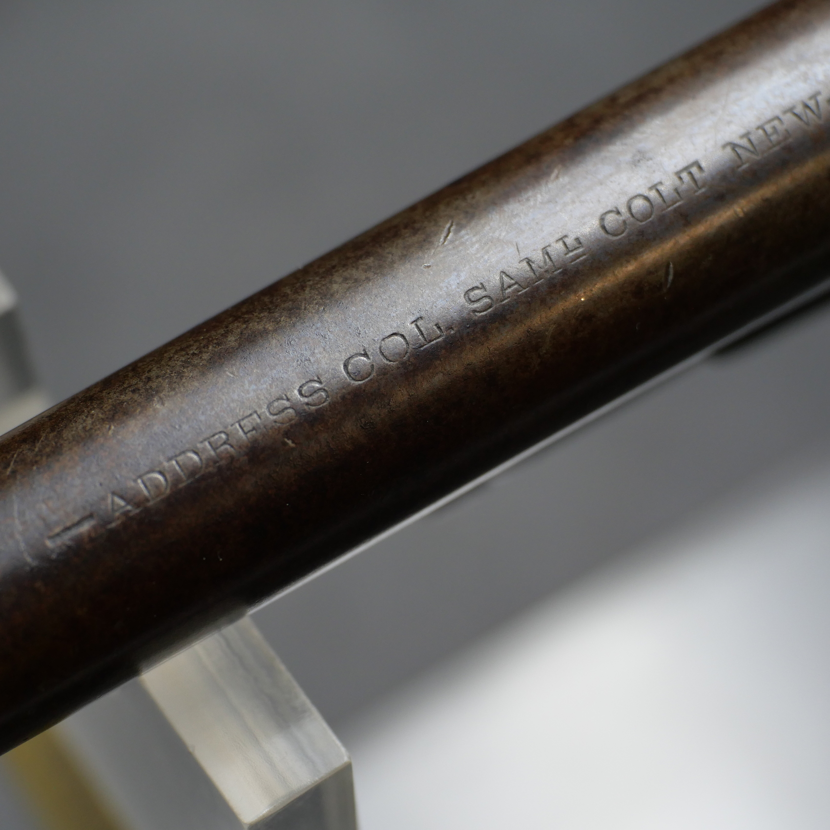 Intouché Colt Modéle 1861 percussion parfait canon calibre 36 poudre noire – Image 8