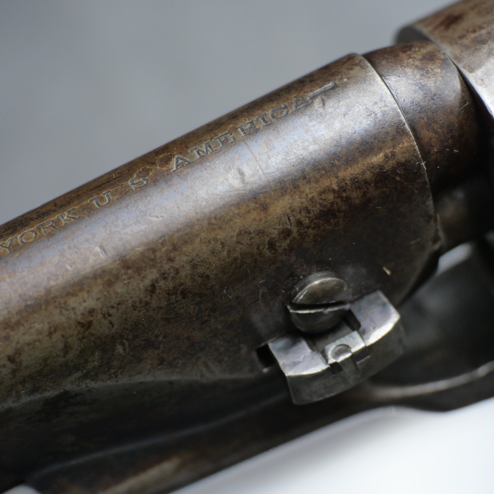 Intouché Colt Modéle 1861 percussion parfait canon calibre 36 poudre noire – Image 12