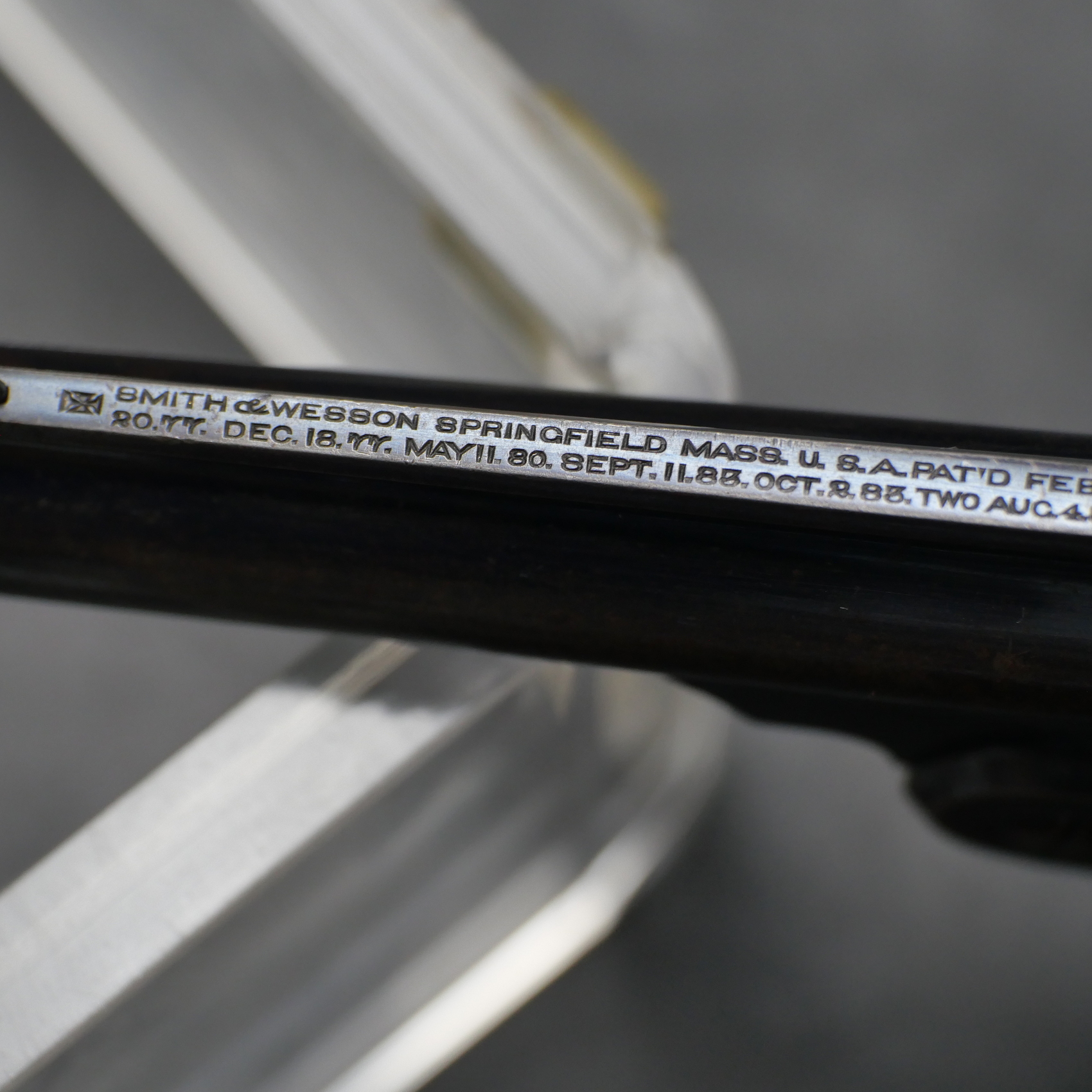 Revolver Hammerless 1st Model Smith & Wesson Calibre 32 – Image 4