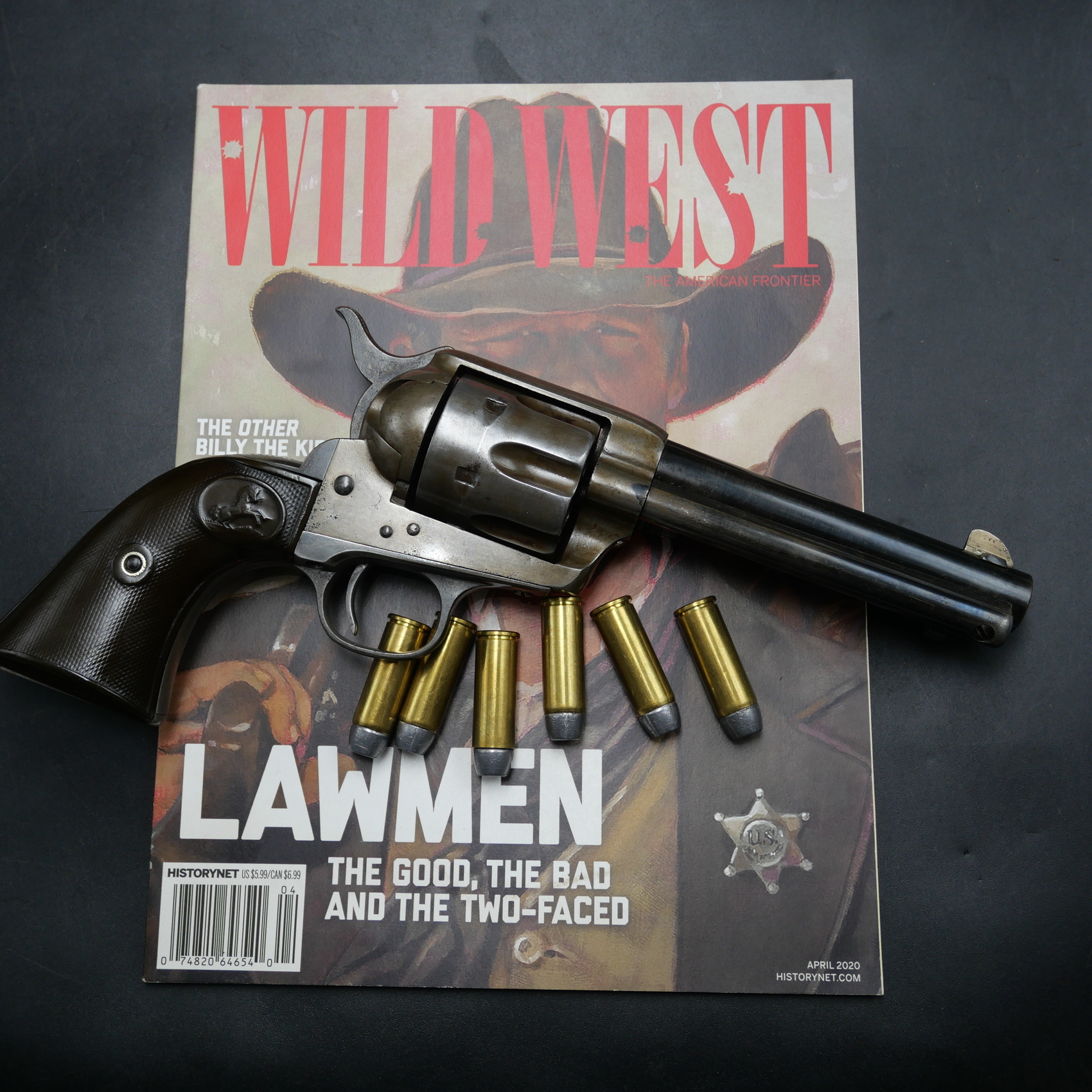 Revolver Western Colt Peacemaker cal.45 gravure ‘Emilio Zapata’ – Image 13