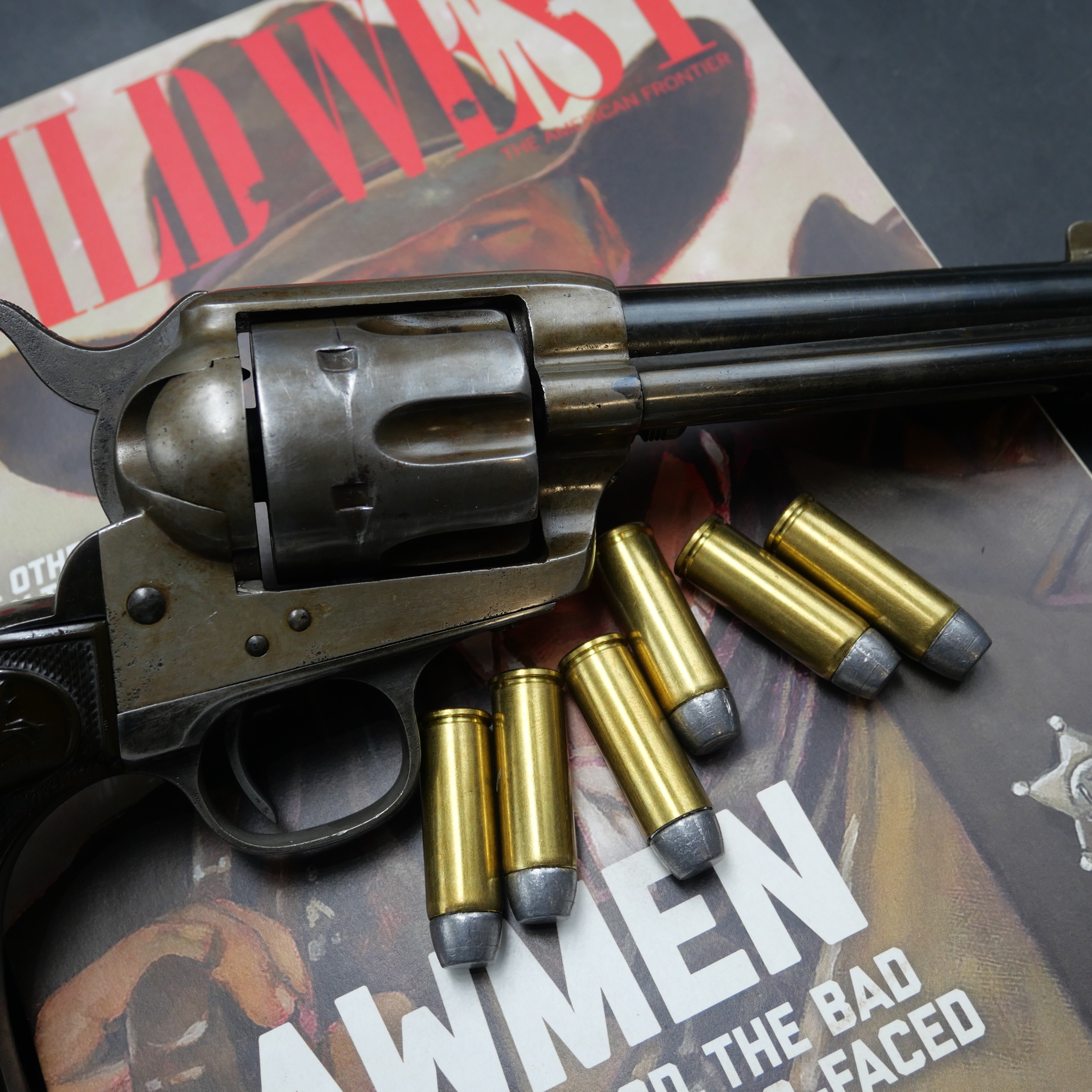 Revolver Western Colt Peacemaker cal.45 gravure ‘Emilio Zapata’ – Image 12